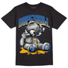 Dunk Blue Jay and University Gold DopeSkill T-Shirt Sick Bear Graphic Streetwear - Black