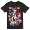 Cardinal 7s DopeSkill T-Shirt Then I'll Die For It Graphic - Black 