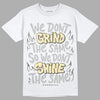 Jordan 4 Retro SE Craft Photon Dust DopeSkill T-Shirt Grind Shine Graphic Streetwear  - White 