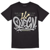 Jordan 4 Retro SE Craft Photon Dust DopeSkill T-Shirt Queen  Graphic Streetwear - Black