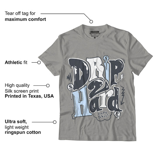 AJ 11 Cool Grey DopeSkill Grey T-shirt Drip Too Hard Graphic