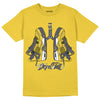 Lightning 4s DopeSkill Tour Yellow T-shirt Breathe Graphic