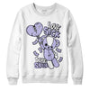 AJ 11 Low Pure Violet DopeSkill Sweatshirt Love Sick Graphic