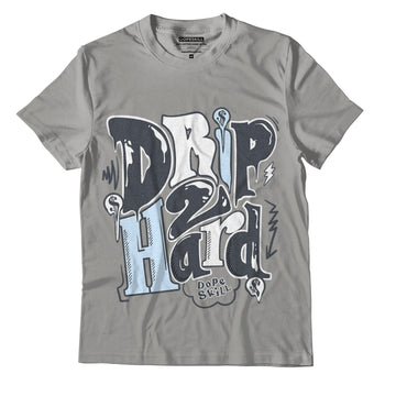 Jordan 11 Cool Grey DopeSkill Grey T-shirt Drip Too Hard Graphic, hiphop tees, grey graphic tees, sneakers match shirt