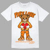 Wmns Dunk Low 'Magma Orange DopeSkill T-Shirt Fake Love Graphic Streetwear - White