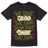 Travis Scott x Jordan 1 Low OG “Olive” DopeSkill T-Shirt Grind Shine Graphic Streetwear - Black