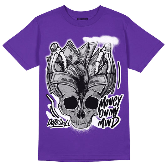PURPLE Collection DopeSkill Purple T-shirt MOMM Skull Graphic - Purple 