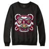 AJ 3 Cardinal Red DopeSkill Sweatshirt Robo Bear Graphic