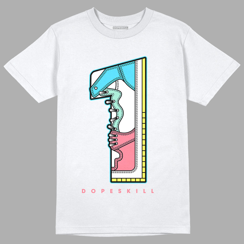 Candy Easter Dunk Low DopeSkill T-Shirt No.1 Graphic - White 