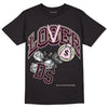 Dunk Low Night Maroon and Medium Soft Pink DopeSkill T-Shirt Loser Lover Graphic Streetwear  - Black