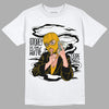 Black Taxi 12s DopeSkill T-Shirt Money Is The Motive Graphic - White 