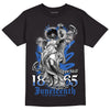 True Blue 1s DopeSkill T-Shirt Juneteenth Graphic - Black