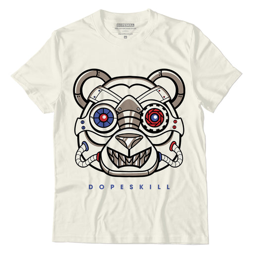 AJ 4 Sail Canvas DopeSkill Sail T-shirt Robo Bear Graphic