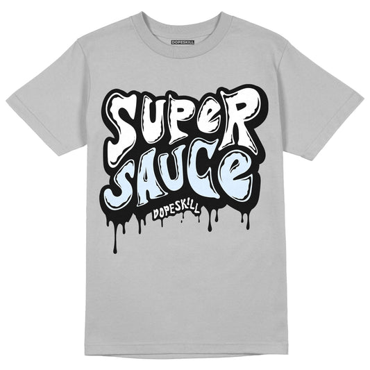 Black Metallic Chrome 6s DopeSkill Metallic Silver T-shirt Super Sauce Graphic