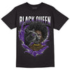 Dark Iris 3s DopeSkill T-Shirt New Black Queen Graphic - Black