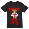 AJ 9 Chile Red DopeSkill T-Shirt Fake Love Graphic