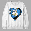 SB Dunk Low Homer DopeSkill Sweatshirt Heart Jordan Graphic - White