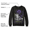 Canyon Purple 4s DopeSkill Sweatshirt Show Me The Money Graphic