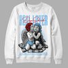 Travis Scott x Jordan 4 Retro 'Cactus Jack' DopeSkill Sweatshirt Real Lover Graphic Streetwear - White 