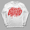 Jordan 12 Retro ‘Gym Red’ DopeSkill Long Sleeve T-Shirt Rare Breed Graphic Streetwear - White 