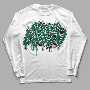 Lottery Pack Malachite Green Dunk Low DopeSkill Long Sleeve T-Shirt Rare Breed Graphic - White