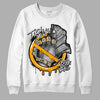 Black Taxi 12s DopeSkill Sweatshirt Takin No L's Graphic - White 