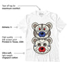 AJ 4 Sail Canvas DopeSkill T-Shirt Leather Bear Graphic