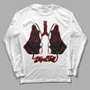 Jordan 13 Retro Playoffs DopeSkill Long Sleeve T-Shirt  Breathe  Graphic Streetwear - White