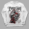 Jordan 13 Retro Playoffs DopeSkill Long Sleeve T-Shirt Money Loves Me Graphic Streetwear - White