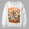 Wmns Dunk Low 'Magma Orange DopeSkill Sweatshirt Chillin Graphic Streetwear - White