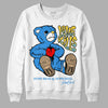 SB Dunk Low Homer DopeSkill Sweatshirt Love Kills Graphic - White