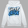 SB Dunk Low Homer DopeSkill Hoodie Sweatshirt Super Sauce Graphic - White