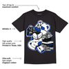 AJ 5 Racer Blue DopeSkill T-Shirt Bear Steals Sneaker Graphic