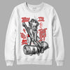 Jordan 5 Retro P51 Camo DopeSkill Sweatshirt Then I'll Die For It Graphic Streetwear - White 