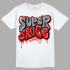 Gym Red 9s DopeSkill T-Shirt Super Sauce Graphic - White 