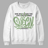 Jordan 4 Retro “Seafoam” DopeSkill Sweatshirt Queen Graphic Streetwear  - White 