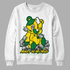 Dunk Low Reverse Brazil DopeSkill Sweatshirt MOMM Bear Graphic - White