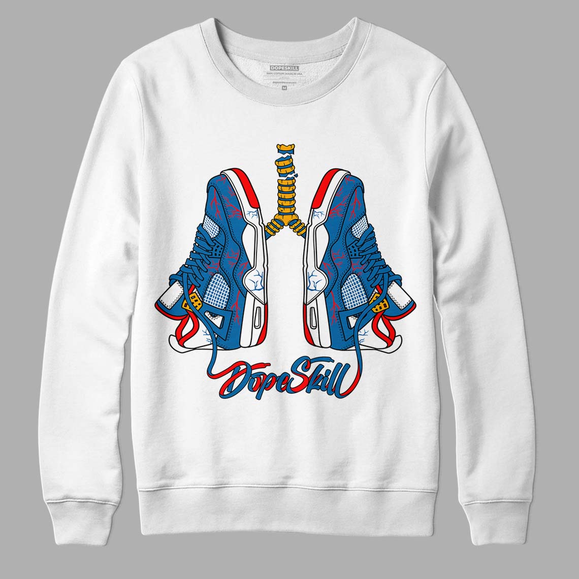 Messy Room 4S DopeSkill Sweatshirt Breathe Graphic - White