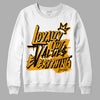 Black Taxi 12s DopeSkill Sweatshirt LOVE Graphic - White 