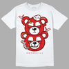 Jordan 12 Retro ‘Gym Red’  DopeSkill T-Shirt New Double Bear Graphic Streetwear - White