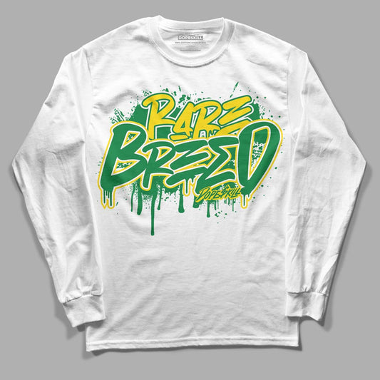 Dunk Low Reverse Brazil DopeSkill Long Sleeve T-Shirt Rare Breed Graphic - White