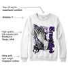 AJ 3 Dark Iris DopeSkill Sweatshirt Trust God Graphic