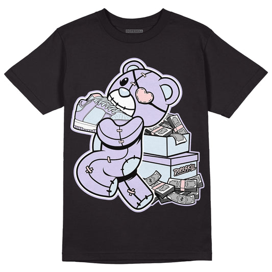Easter Dunk Low DopeSkill T-Shirt Bear Steals Sneaker Graphic - Black