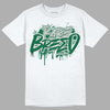 Gorge Green 1s DopeSkill T-Shirt Rare Breed Graphic - White 