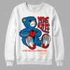 Messy Room 4S DopeSkill Sweatshirt Love Kills Graphic - White