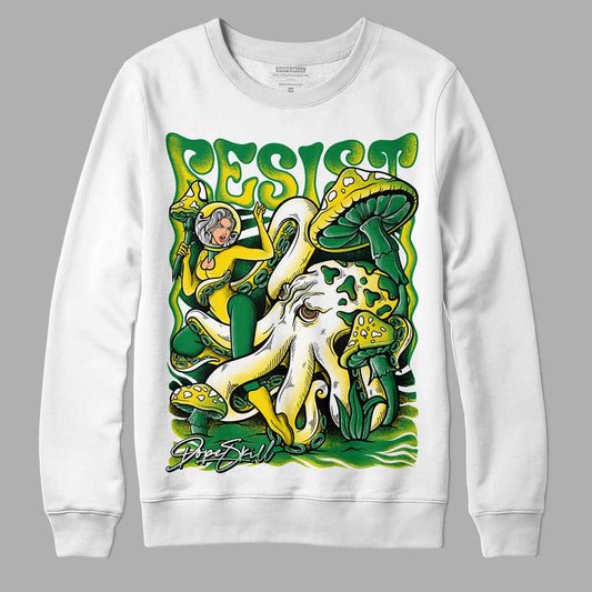 Dunk Low Reverse Brazil DopeSkill Sweatshirt Resist Graphic - White