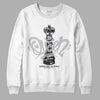 Jordan 11 Retro Low Cement Grey DopeSkill Sweatshirt Queen Chess Graphic Streetwear - White