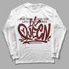 Jordan 12 x A Ma Maniére DopeSkill Long Sleeve T-Shirt Queen Graphic Streetwear - White 