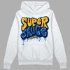 Dunk Blue Jay and University Gold DopeSkill Hoodie Sweatshirt Super Sauce Graphic Streetwear - White