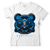 AJ 1 Dark Marina Blue DopeSkill T-Shirt Robo Bear Graphic